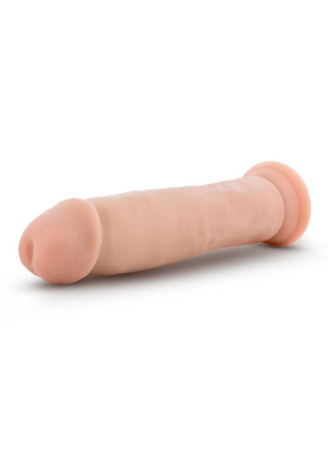 Dr. Skin Plus Gold Collection Thick Posable Dildo with Suction Cup 9in
