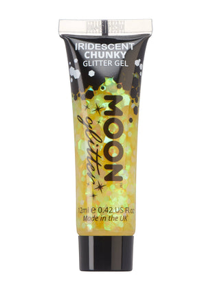 Iridescent Chunky Face & Body Glitter Gel