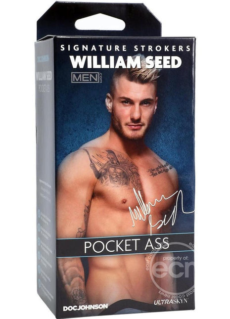 Signature Strokers William Seed Pocket Ass Masturbator - Vanilla