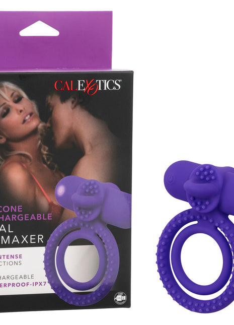 Silicone Rechargeable Dual Climaxer