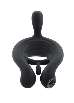 Playboy Triple Play Rechargeable Silicone Cock Ring with Remote Control