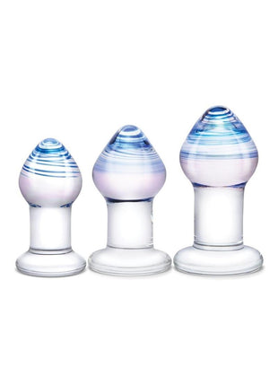 Glass Pleasure Droplet Plugs