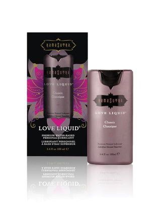 Kama Sutra Love Liquid Classic Water Based Lube - 3.4 oz