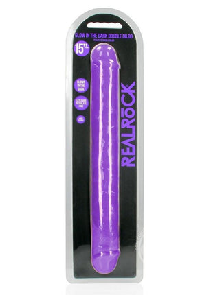 RealRock Double Dong Glow in the Dark Dildo 15in