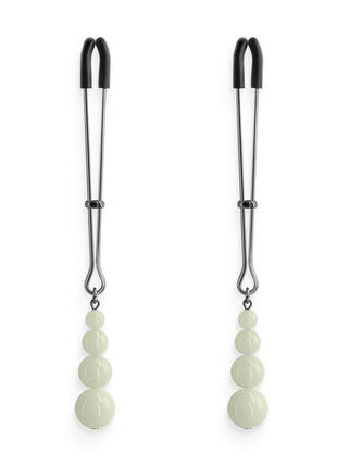 Bound Iron Glow in the Dark Nipple Clamps G2