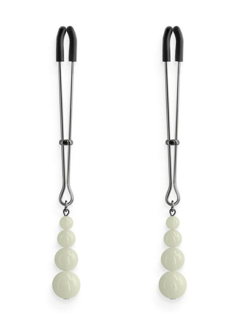 Bound Iron Glow in the Dark Nipple Clamps G2