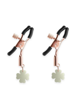 Bound Iron Glow in the Dark Nipple Clamps G4