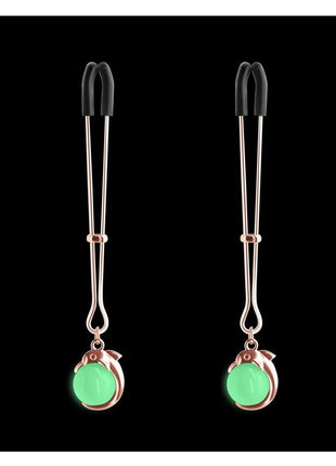 Bound Iron Glow in the Dark Nipple Clamps G1