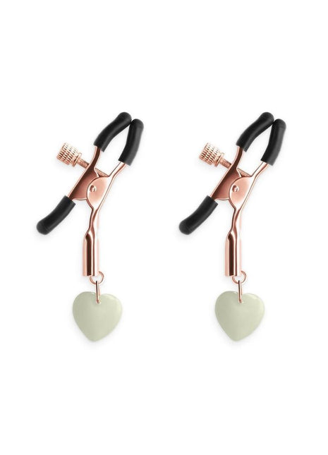 Bound Iron Glow in the Dark Nipple Clamps G3