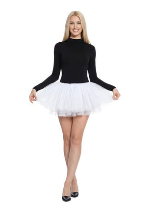White Adult Tutu