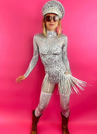 Josephine Rhinestone Bodysuit