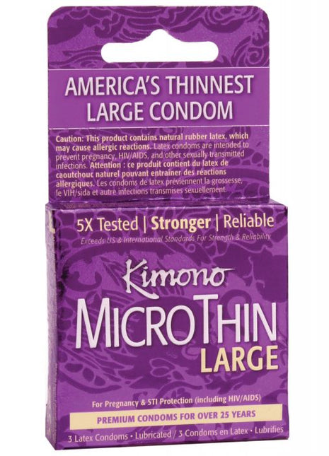 Kimono Micro Thin Large Condom