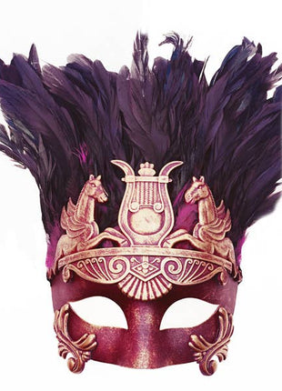 Venetian Mask With Feathers