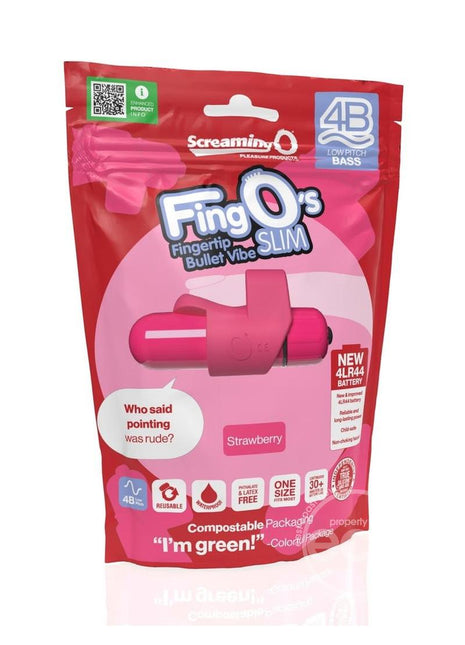 Menu  4B FingO Slim Finger Vibrator
