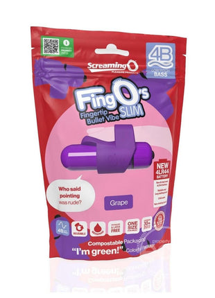Menu  4B FingO Slim Finger Vibrator