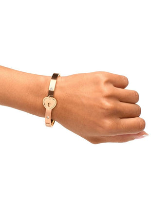 Master Series Cuffed Locking Bracelet & Key Necklace