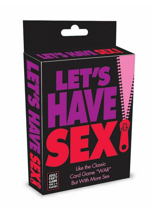 Let's Have Sex Card Game