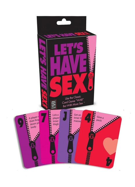 Let's Have Sex Card Game