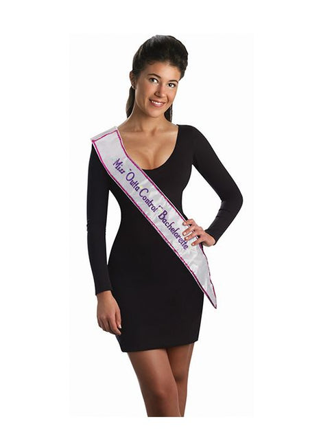 Bachelorette Outta Control Flashing Sash