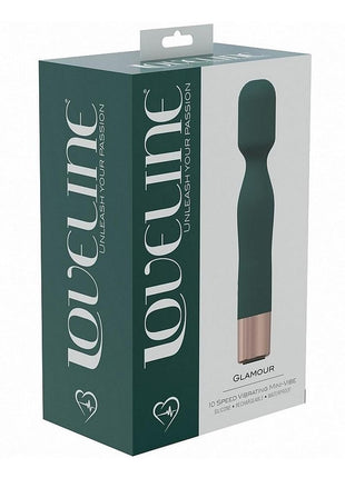 Loveline Glamour Silicone Rechargeable 10 Speed Mini Wand