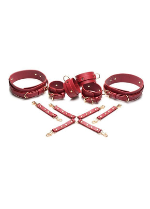 Master Series Crimson Captive Hog Tie Restraints
