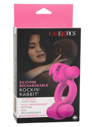 Rechargeable Rockin' Rabbit Cock Ring