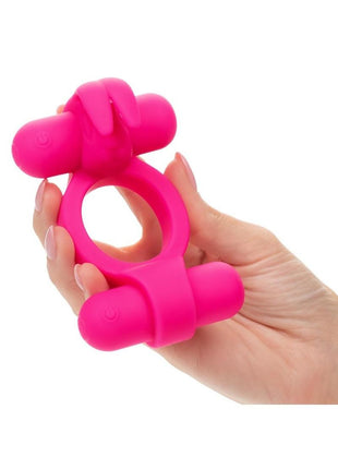 Rechargeable Rockin' Rabbit Cock Ring