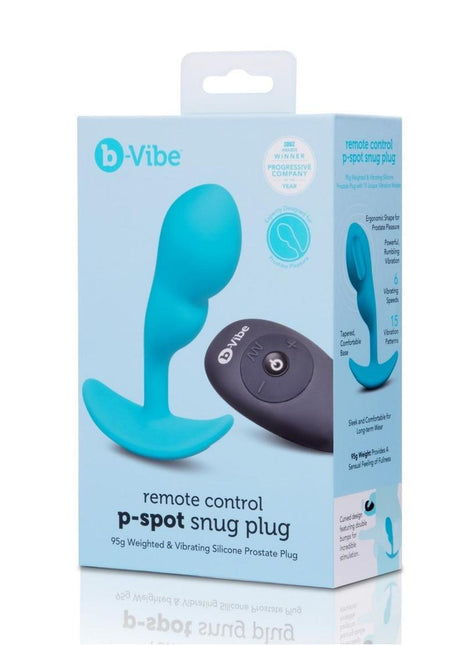 B-Vibe P-Spot Rechargeable Snug Plug 95g