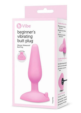 B-Vibe Beginner's Vibrating Butt Plug