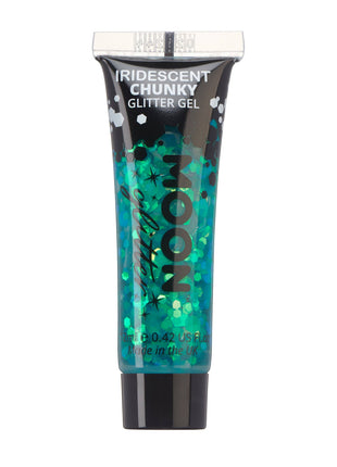 Iridescent Chunky Face & Body Glitter Gel