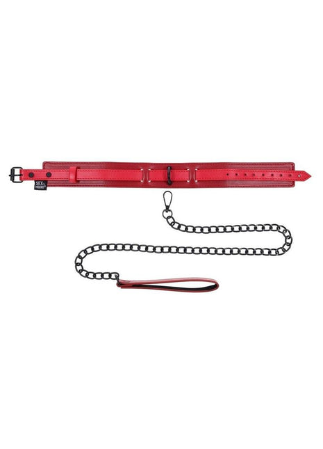Sex & Mischief Ex's & Oh's Collar and Leash