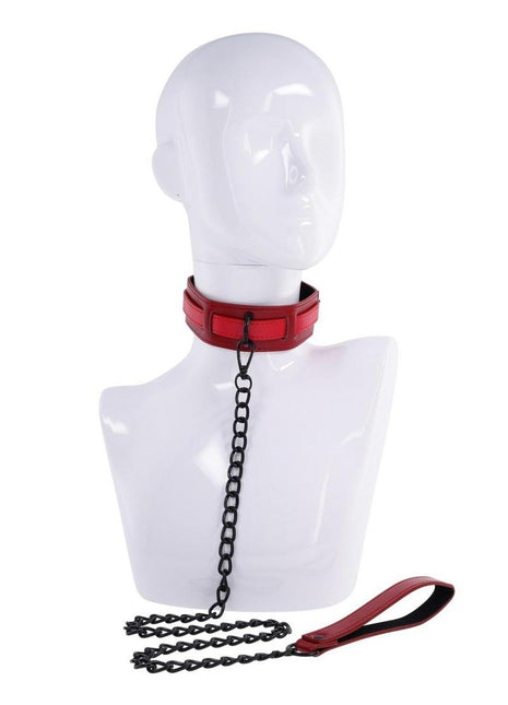 Sex & Mischief Ex's & Oh's Collar and Leash