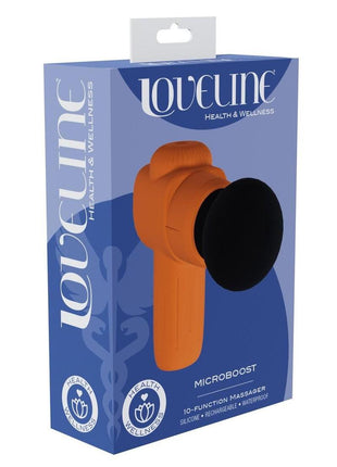 Loveline MicroBoost Vibrating Rechargeable Silicone Massager