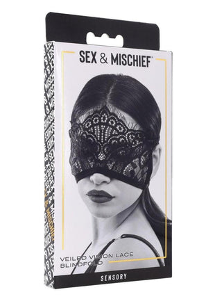 Sex & Mischief Veiled Vision Lace Blindfold