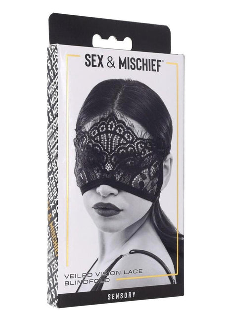 Sex & Mischief Veiled Vision Lace Blindfold