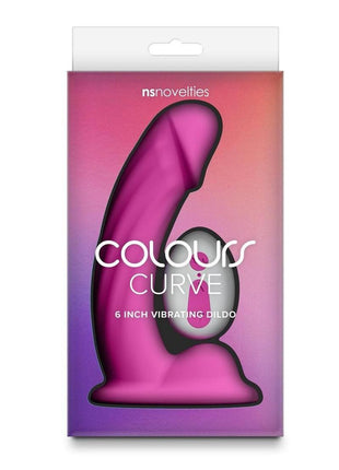 Colours Curve 6" Dildo with Remote Control