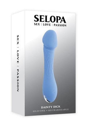 Selopa Dainty Dick Rechargeable Vibrating Dildo