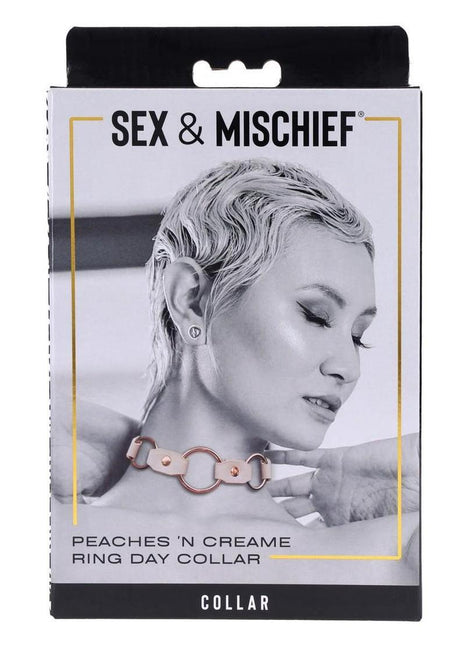 Sex & Mischief Peaches 'n CreaMe Ring Day Collar