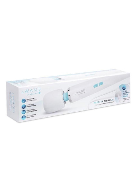 Le Wand Classique Silicone Plug In Wand