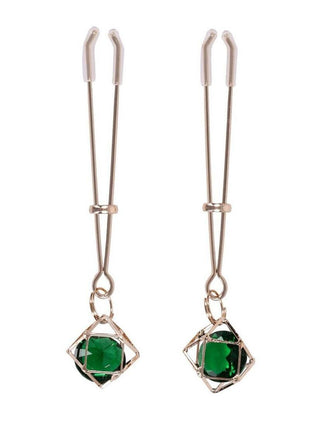 Sex & Mischief Indica Crystal Nipple Clips