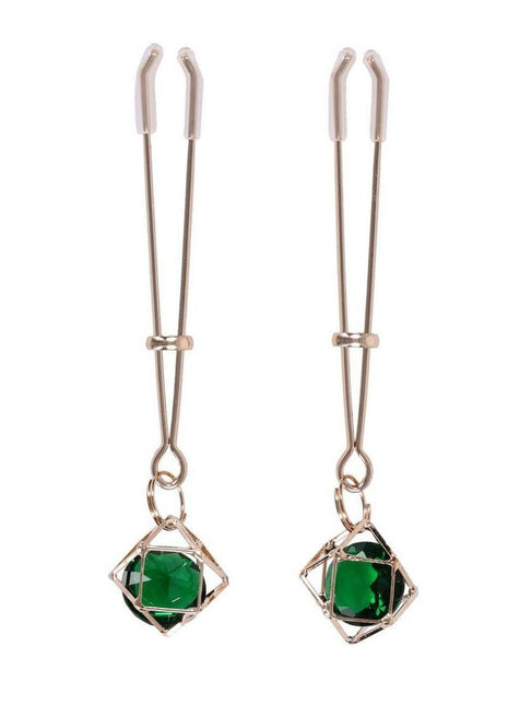 Sex & Mischief Indica Crystal Nipple Clips