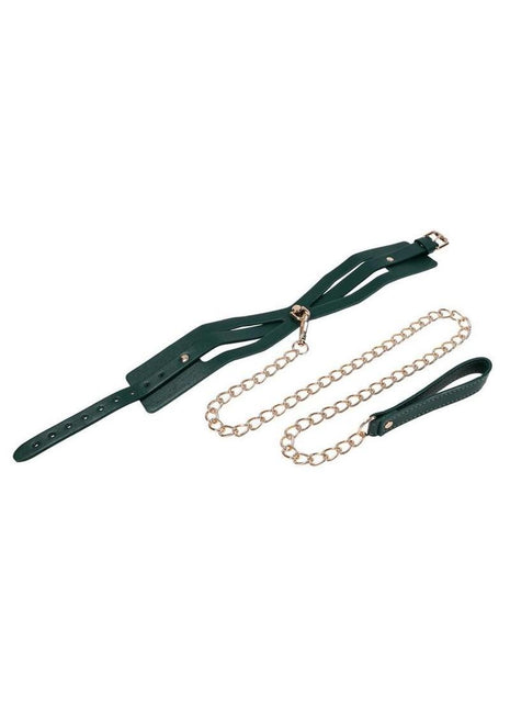Sex & Mischief Indica Cutout Collar and Leash