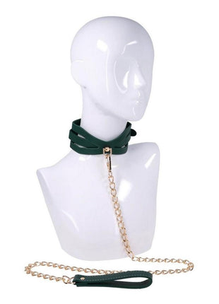 Sex & Mischief Indica Cutout Collar and Leash