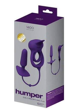 VeDO Humper Rechargeable Dual C-Ring With Anal Plug