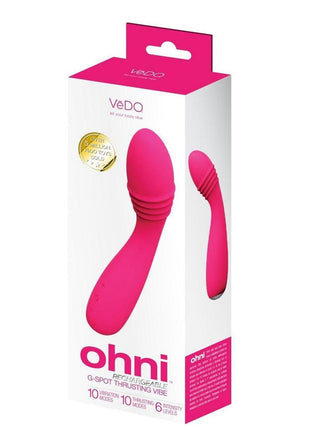 VeDo OHNI Rechargeable Silicone G-Spot Thrusting Vibrator