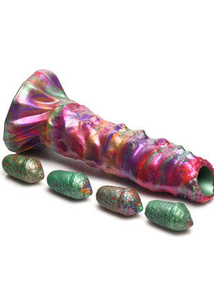 Creature Cocks Larva Silicone Ovipositor Dildo With Eggs