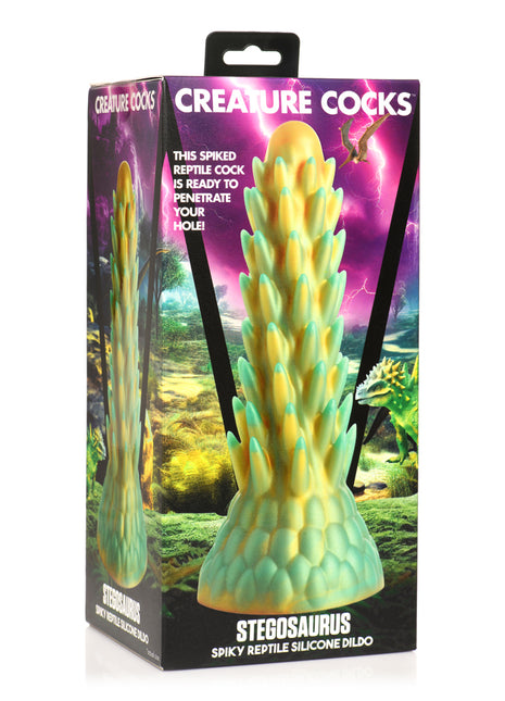 Creature Cocks Stegosaurus Spiky Reptile Dildo