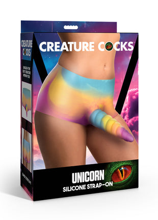 Creature Cocks Unicorn Silicone Strap-On