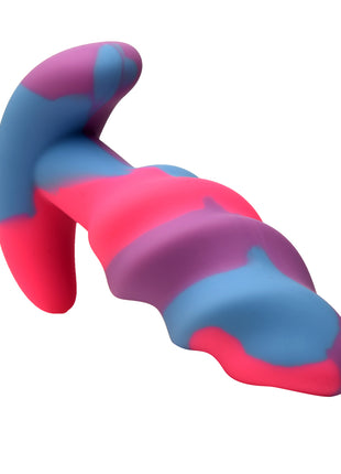 Creature Cocks Unicorn Swirl Silicone Butt Plug