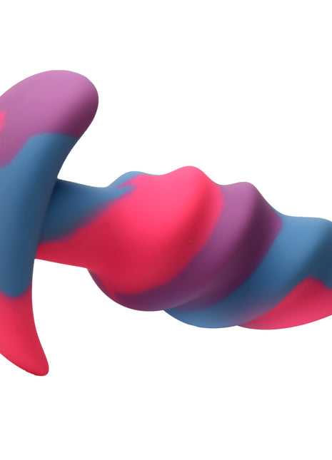 Creature Cocks Unicorn Swirl Silicone Butt Plug